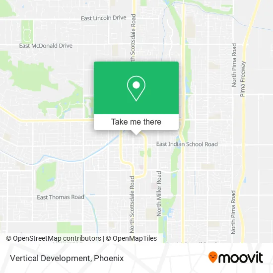 Vertical Development map