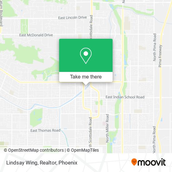 Lindsay Wing, Realtor map