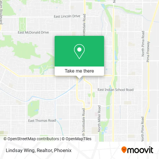 Lindsay Wing, Realtor map