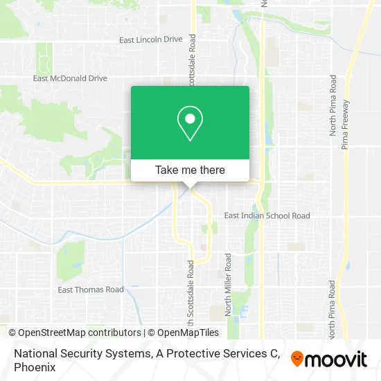 National Security Systems, A Protective Services C map