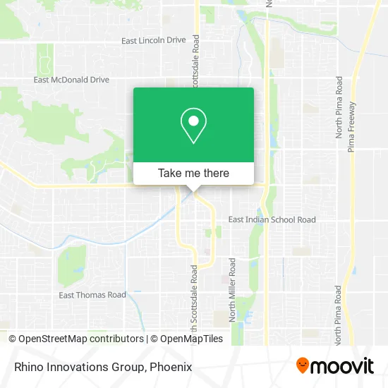 Rhino Innovations Group map