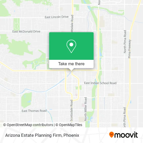Arizona Estate Planning Firm map