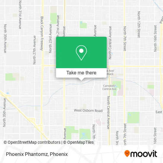Phoenix Phantomz map