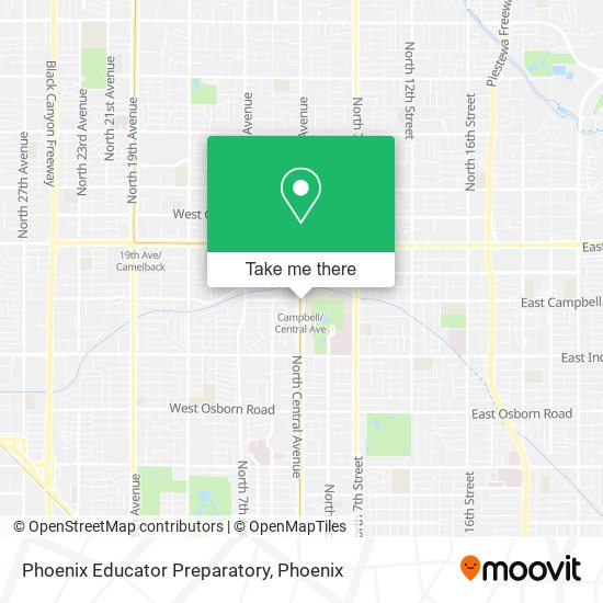 Mapa de Phoenix Educator Preparatory