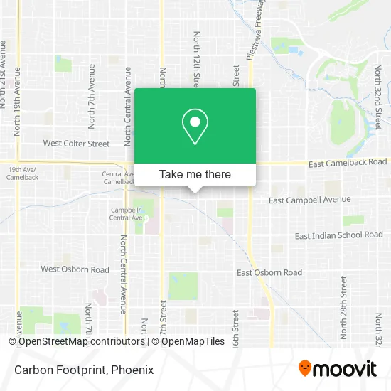 Carbon Footprint map