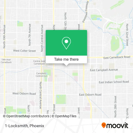 1-Locksmith map