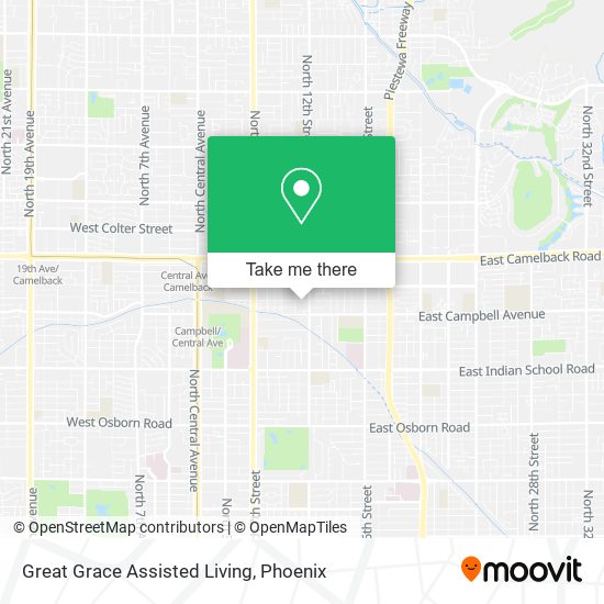 Great Grace Assisted Living map