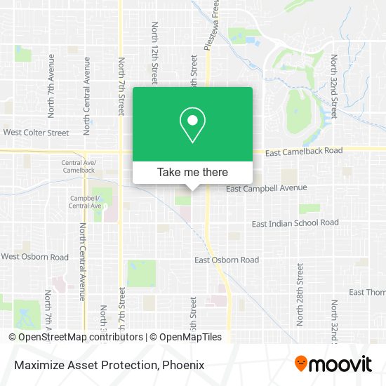 Mapa de Maximize Asset Protection