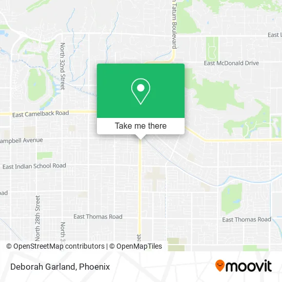 Deborah Garland map