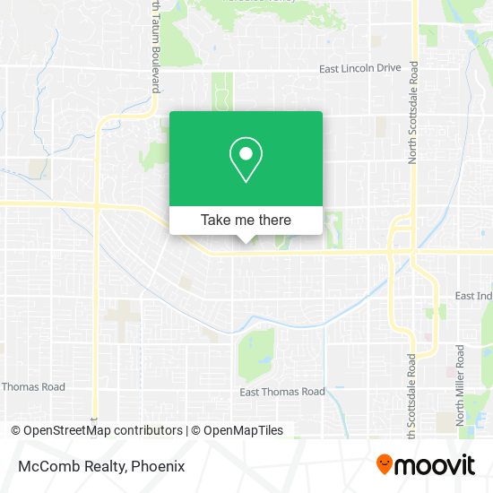 McComb Realty map