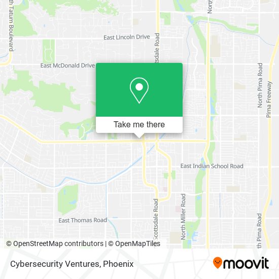 Mapa de Cybersecurity Ventures