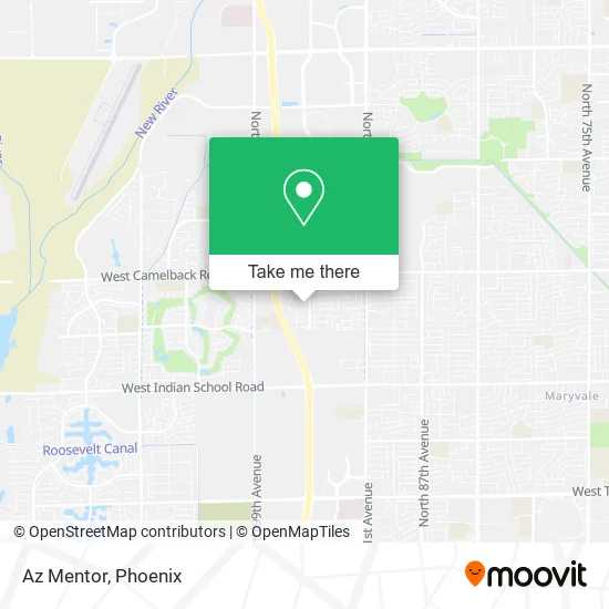 Az Mentor map