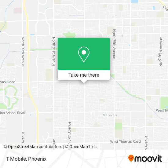 T-Mobile map