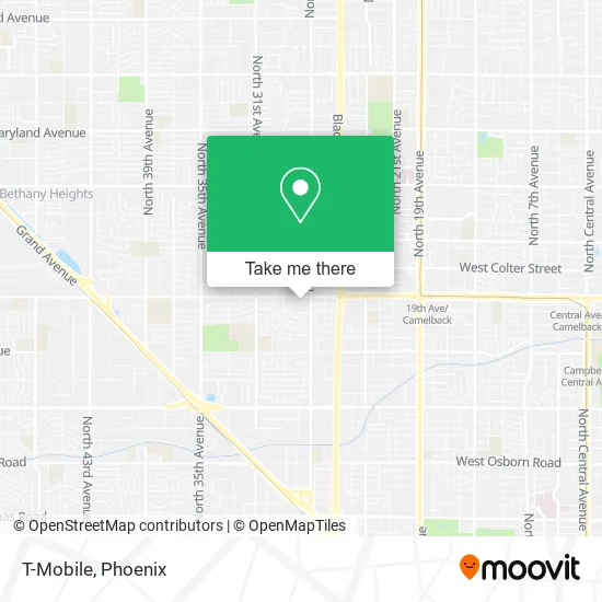 T-Mobile map