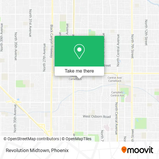 Revolution Midtown map