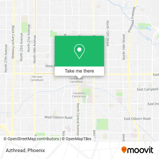 Azthread map
