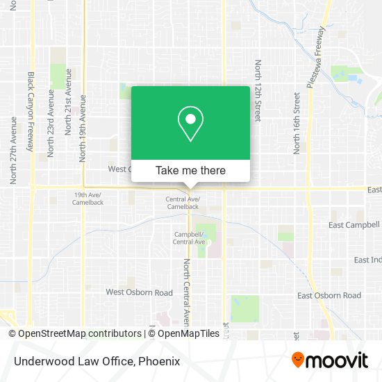 Underwood Law Office map