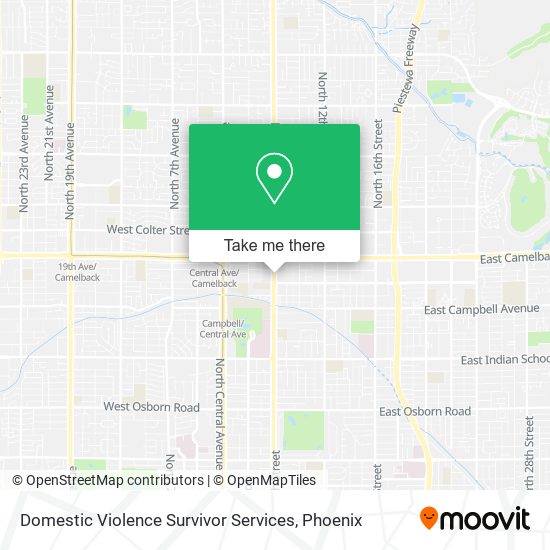 Mapa de Domestic Violence Survivor Services