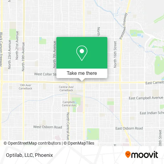 Mapa de Optilab, LLC