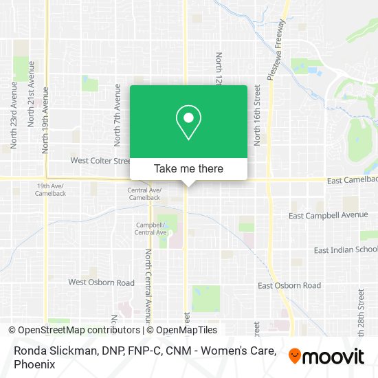 Ronda Slickman, DNP, FNP-C, CNM - Women's Care map
