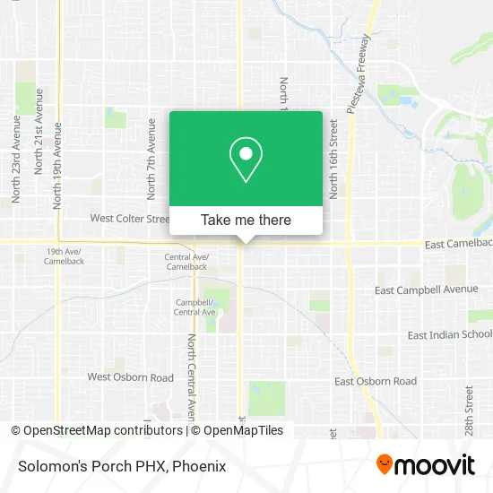 Mapa de Solomon's Porch PHX
