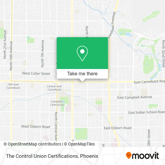 The Control Union Certifications map