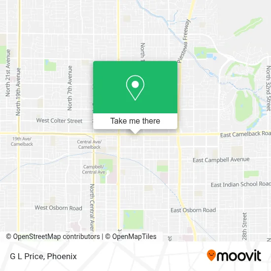 G L Price map
