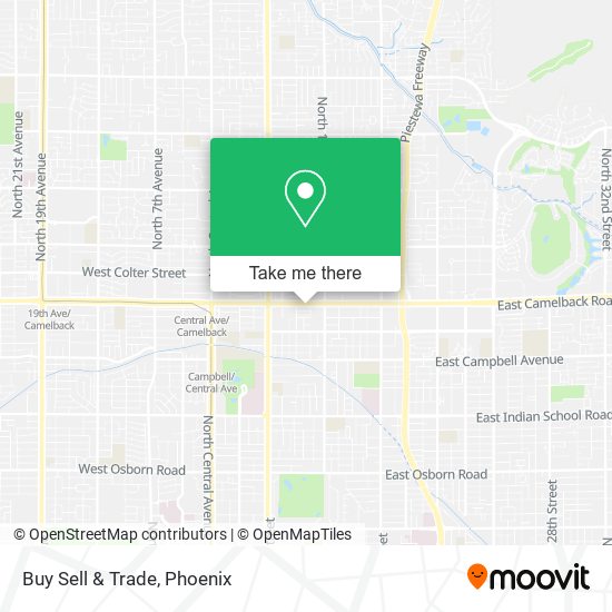 Mapa de Buy Sell & Trade