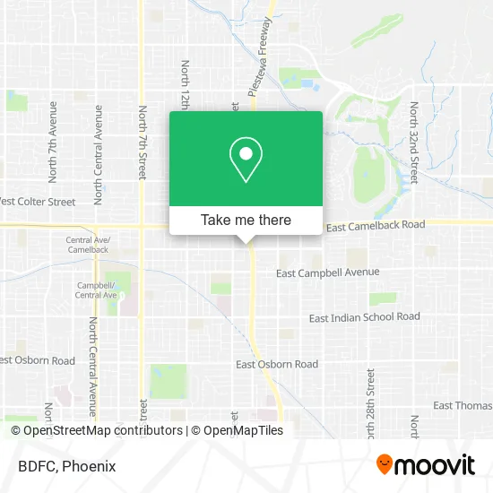 BDFC map
