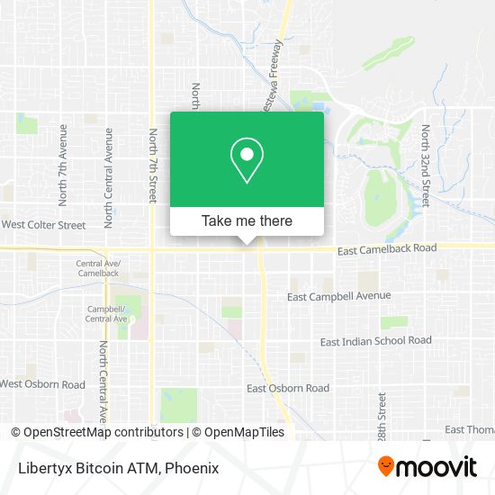 Libertyx Bitcoin ATM map