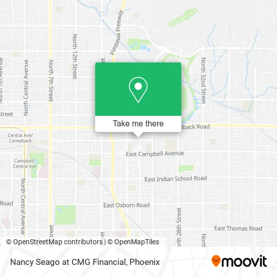Nancy Seago at CMG Financial map