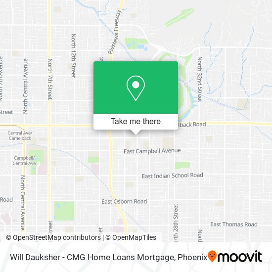 Will Dauksher - CMG Home Loans Mortgage map