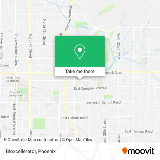 Bioxcellerator map