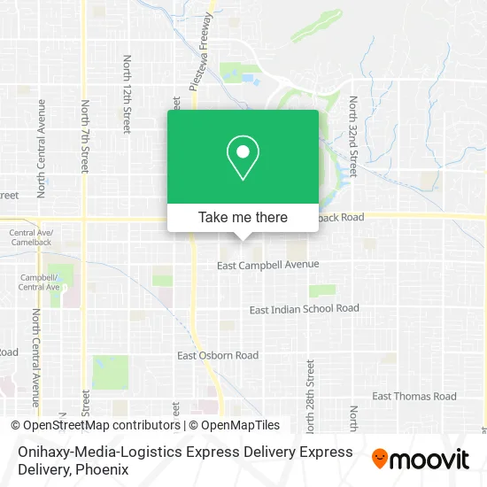 Onihaxy-Media-Logistics Express Delivery Express Delivery map