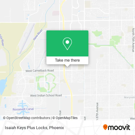 Isaiah Keys Plus Locks map