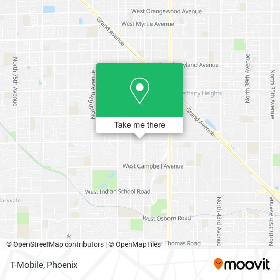 T-Mobile map