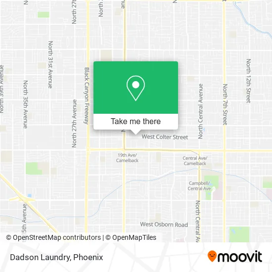 Dadson Laundry map