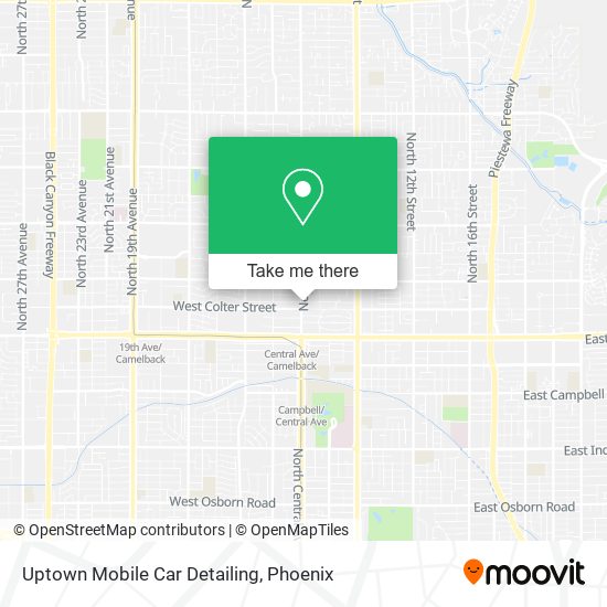 Mapa de Uptown Mobile Car Detailing