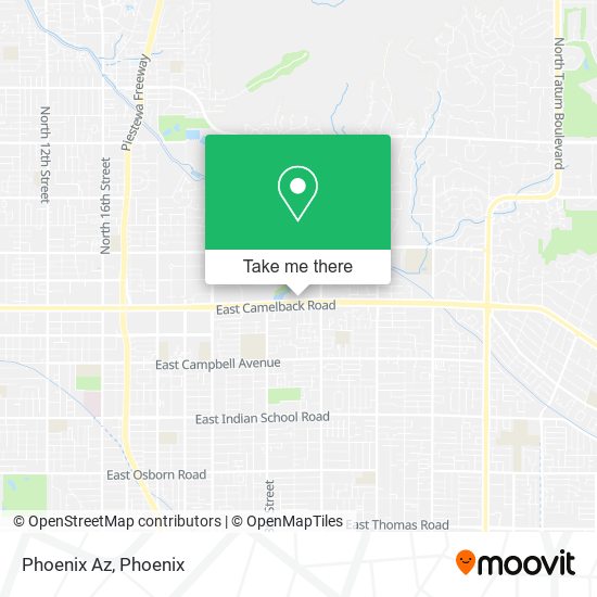 Mapa de Phoenix Az