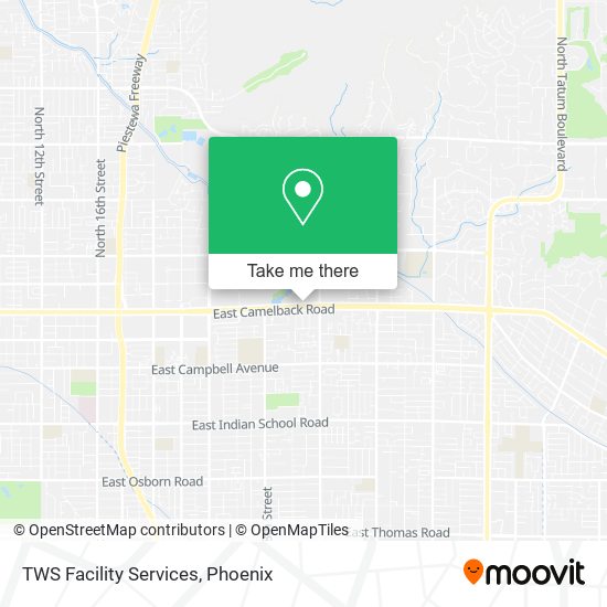 Mapa de TWS Facility Services