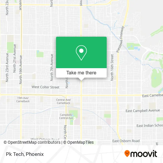 Pk Tech map