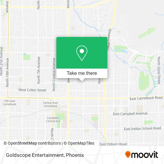 Mapa de Goldscope Entertainment