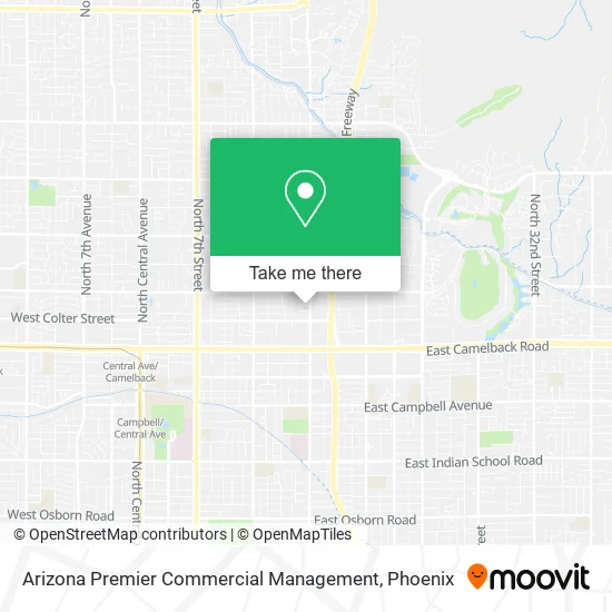 Arizona Premier Commercial Management map