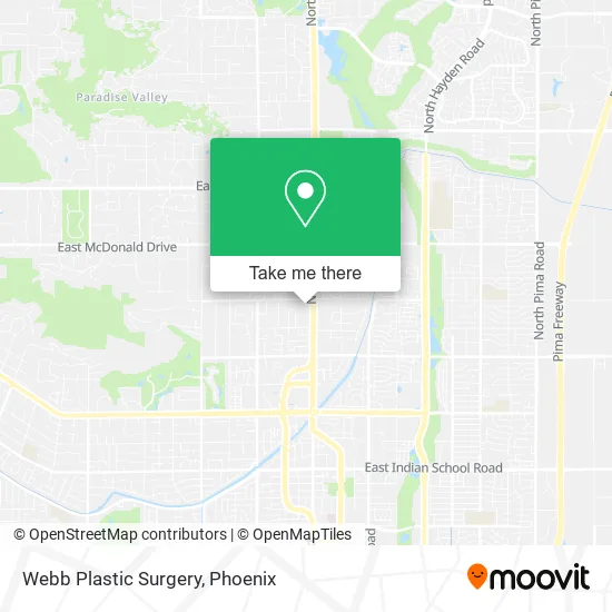 Webb Plastic Surgery map