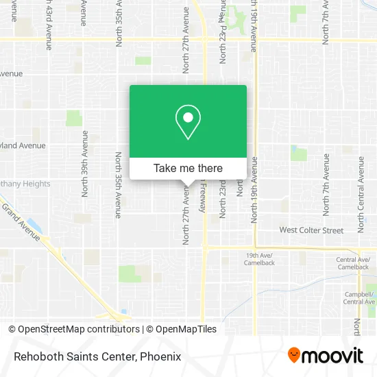 Rehoboth Saints Center map
