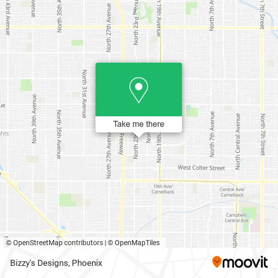 Bizzy's Designs map