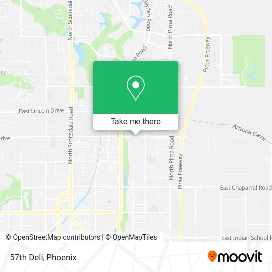 57th Deli map