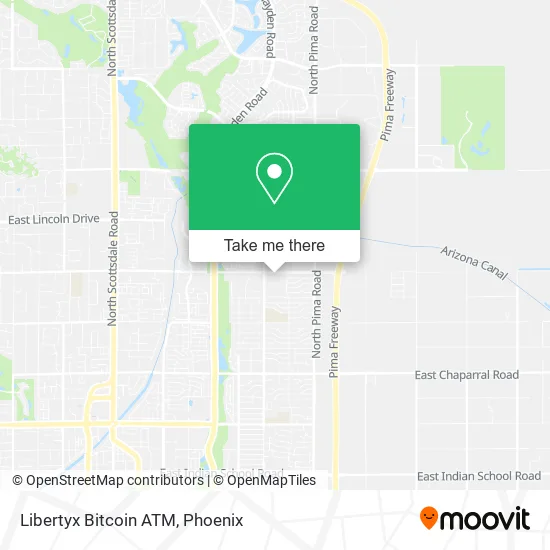 Libertyx Bitcoin ATM map