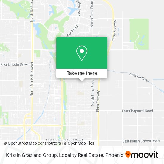 Mapa de Kristin Graziano Group, Locality Real Estate