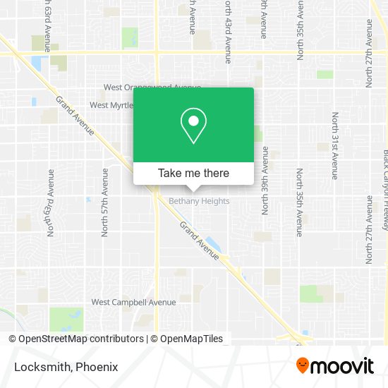 Mapa de Locksmith